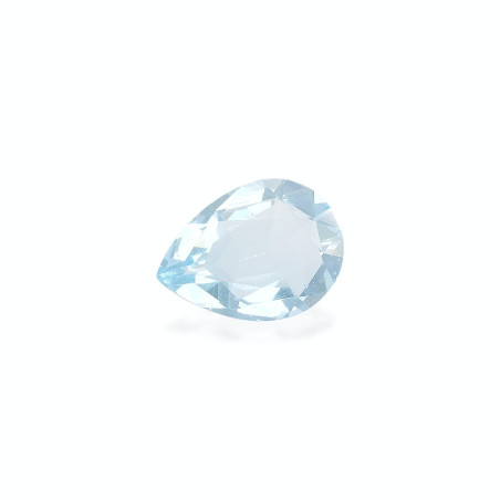 Aquamarin lengte Birne Baby blau 5.70 karaten