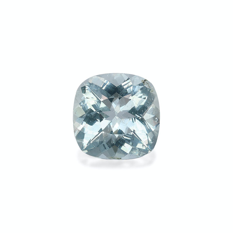 CUSHION-cut Aquamarine Sky Blue 3.50 carats