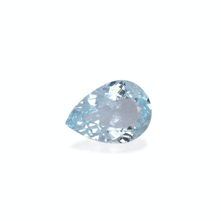Aquamarin lengte Birne Himmelblau 6.03 karaten