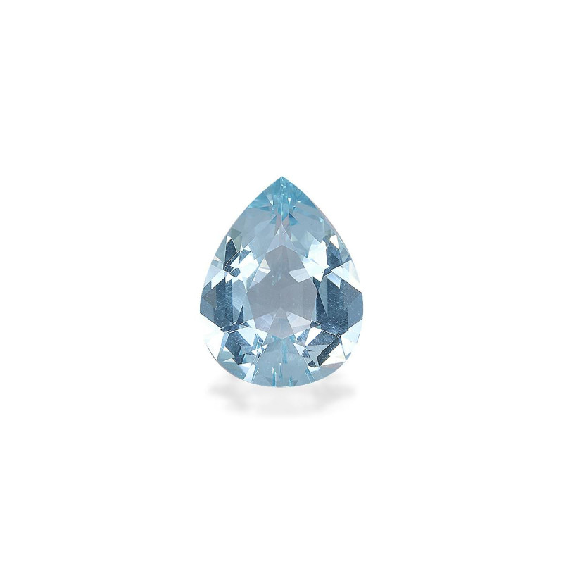 Aguamarina taille Poire Bleu Ciel 4.83 carats
