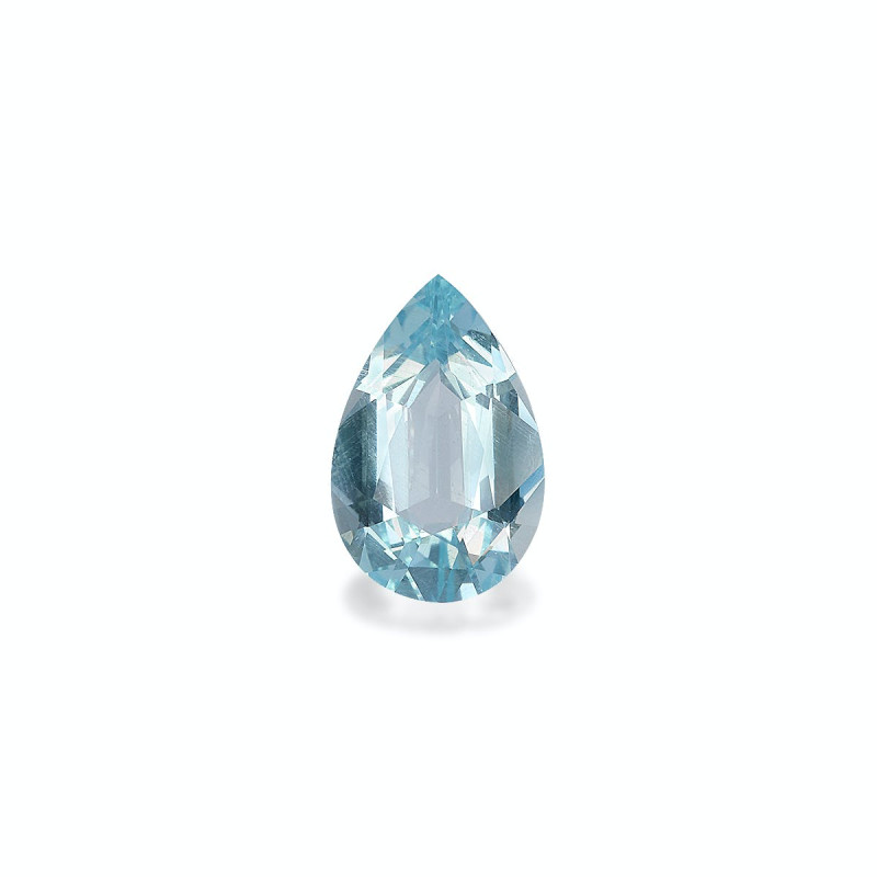 Aigue-Marine taille Poire Bleu Ciel 3.93 carats
