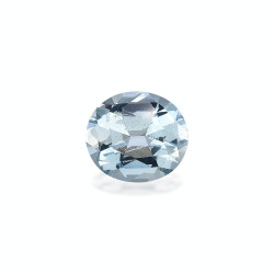 OVAL-cut Aquamarine Sky...