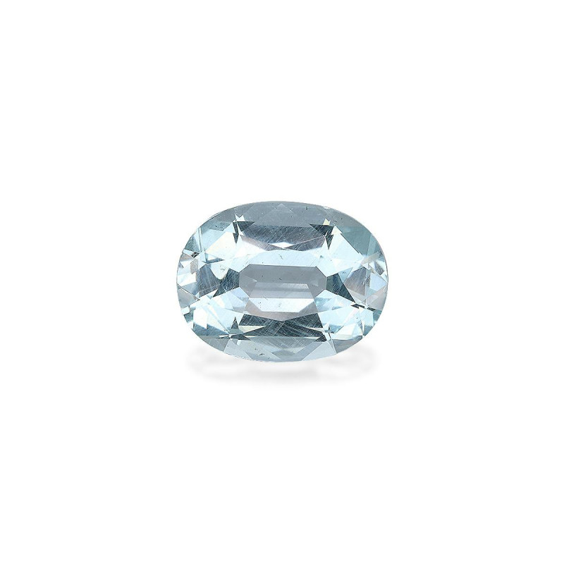 Aguamarina taille OVALE Bleu Ciel 5.50 carats