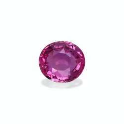 Saphir rose taille OVALE 粉色...