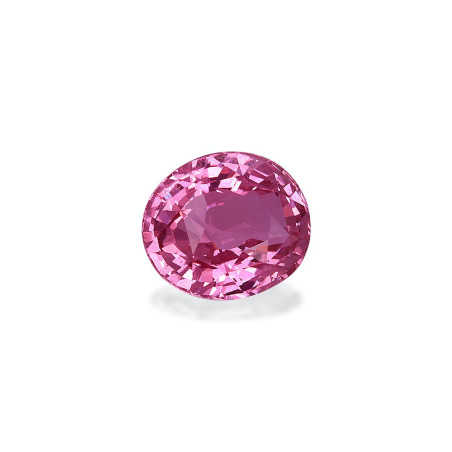 Saphir rose taille OVALE Bubblegum Pink 3.55 carats
