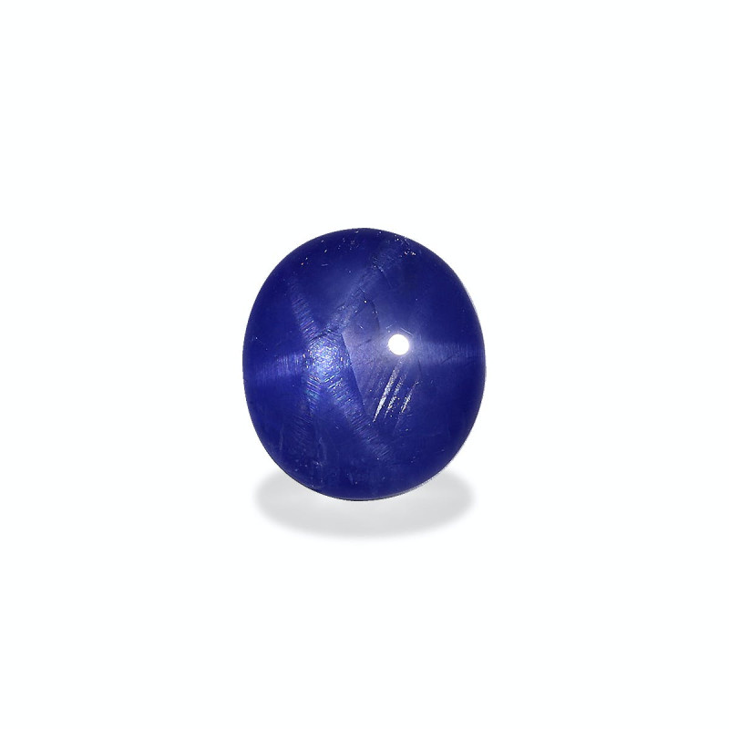 Saphir étoilé bleu taille OVALE Bleu 4.12 carats