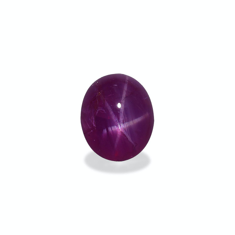 OVAL-cut Star Ruby Pink 3.33 carats