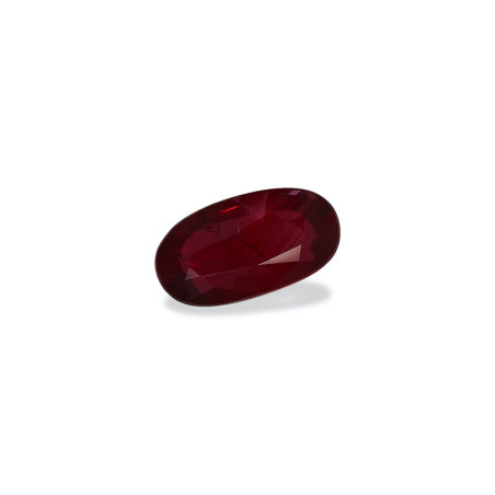 OVAL-cut Mozambique Ruby Red 3.03 carats