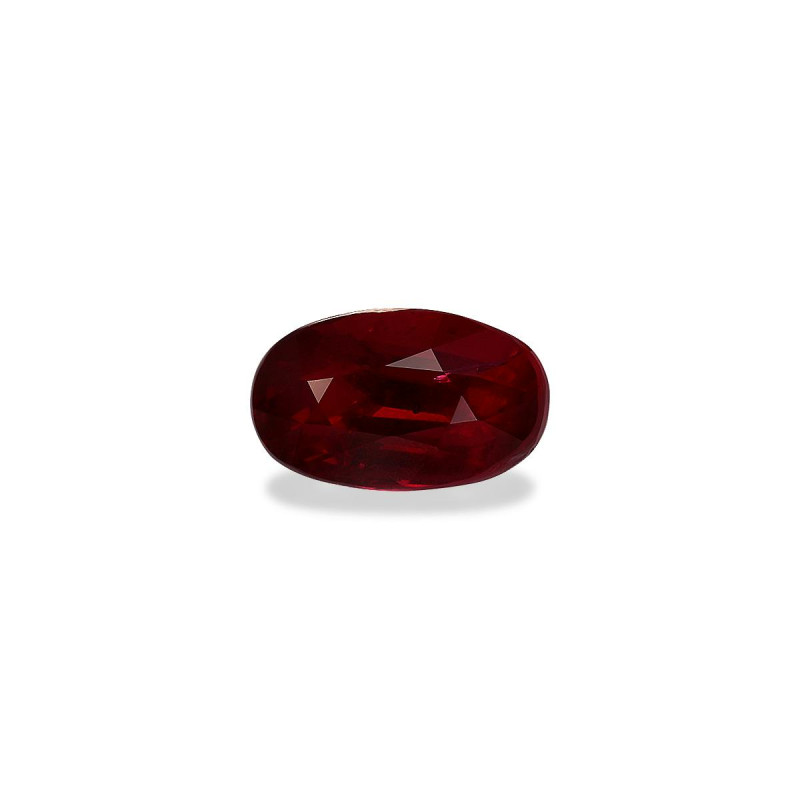 OVAL-cut Mozambique Ruby Red 3.02 carats