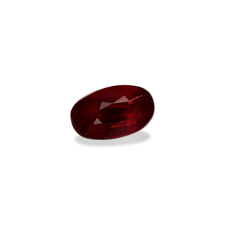 OVAL-cut Mozambique Ruby Red 3.02 carats