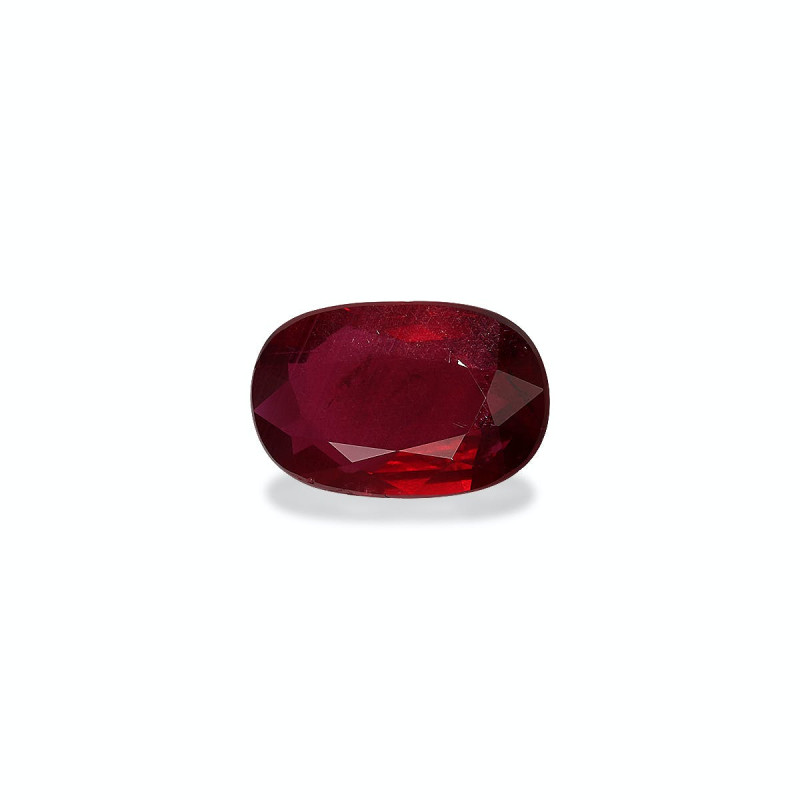 莫桑比克红宝石 taille 靠垫 红色 2.18 carats
