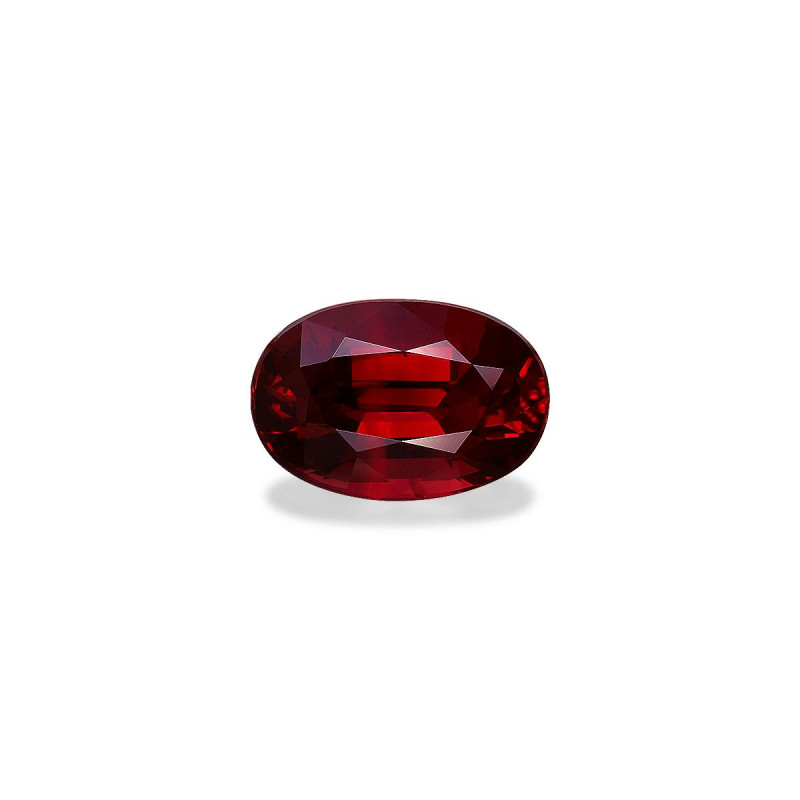 OVAL-cut Mozambique Ruby Red 3.03 carats
