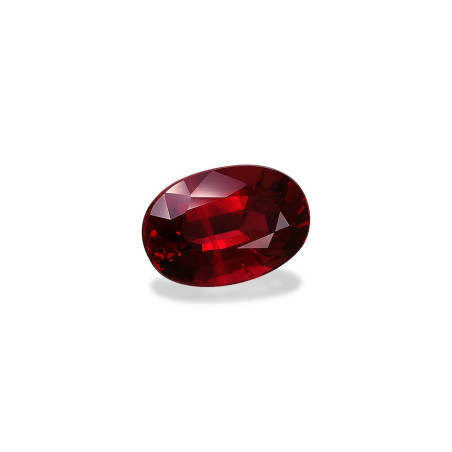 Rub&iacute;es de Mozambique taille OVALE Rojo 3.03 carats