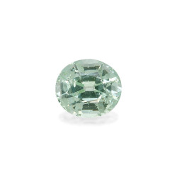 Grüner Turmalin lengte OVAL...