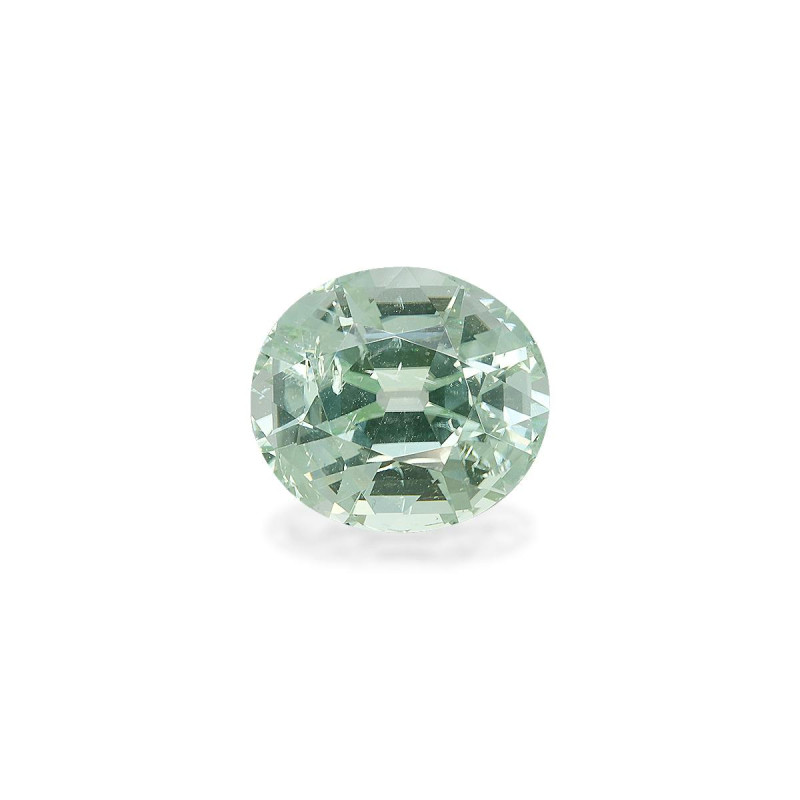 OVAL-cut Green Tourmaline  7.23 carats