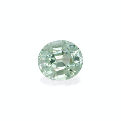 Ovale geslepen groene toermalijn van 7,23 karaat