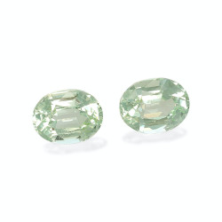 Ovale geslepen groene toermalijn van 8,19 karaat