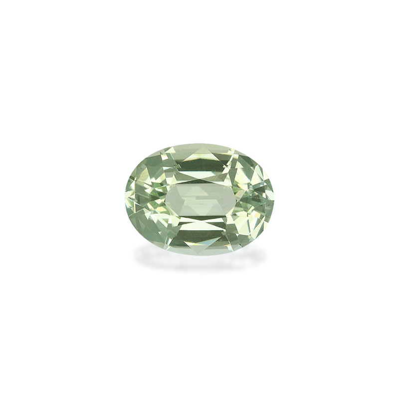 OVAL-cut Green Tourmaline  5.61 carats