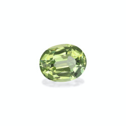 Gr&uuml;ner Turmalin lengte OVAL Pistaziengr&uuml;n 3.82 karaten