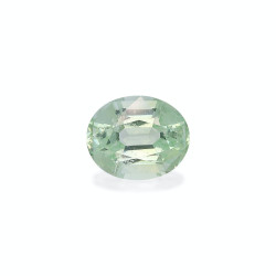 Gr&uuml;ner Turmalin lengte OVAL 4.31 karaten