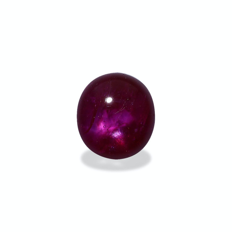 OVAL-cut Star Ruby Red 4.76 carats