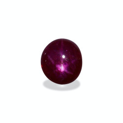 Rubis Etoil&eacute; taille OVALE Rouge 4.13 carats