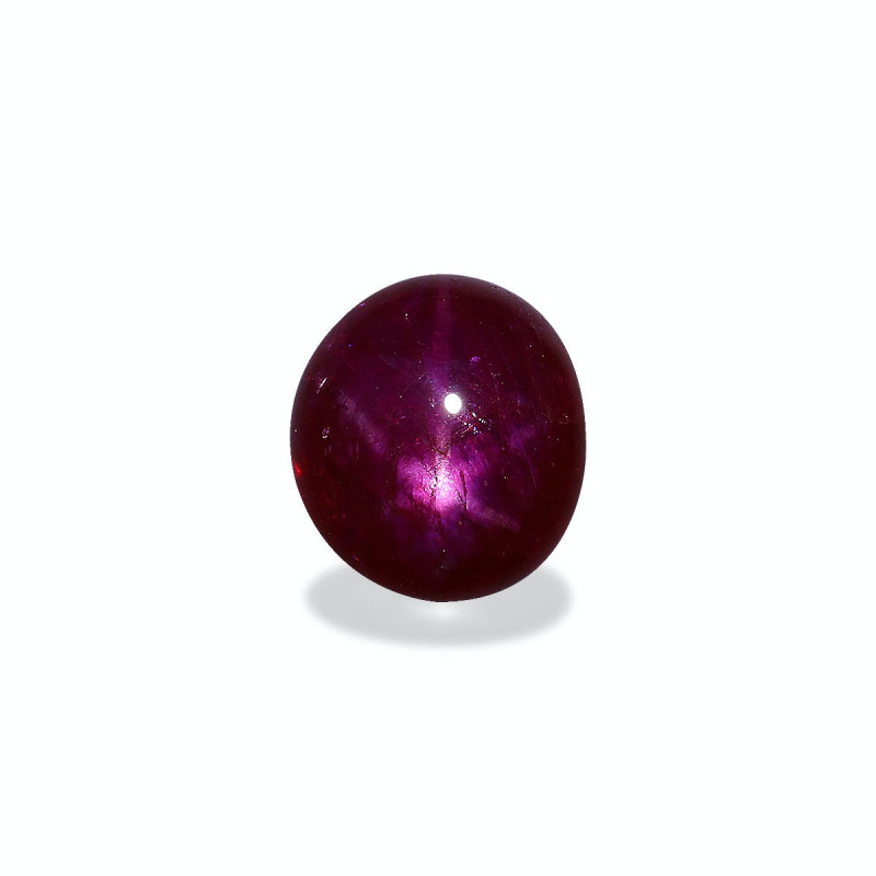 OVAL-cut Star Ruby Red 4.13 carats