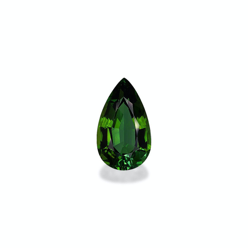 Tourmaline Verte taille Poire Forest Green 20.63 carats