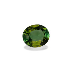 Ovale Limegroene Toermalijn van 11,97 karaat