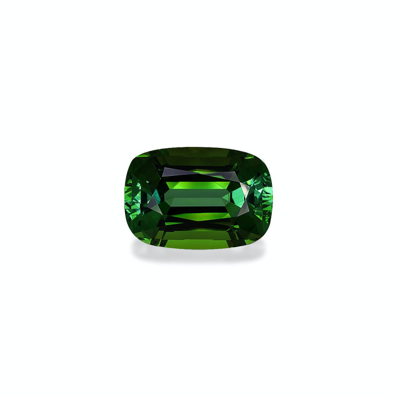 CUSHION-cut Green Tourmaline Forest Green 20.66 carats