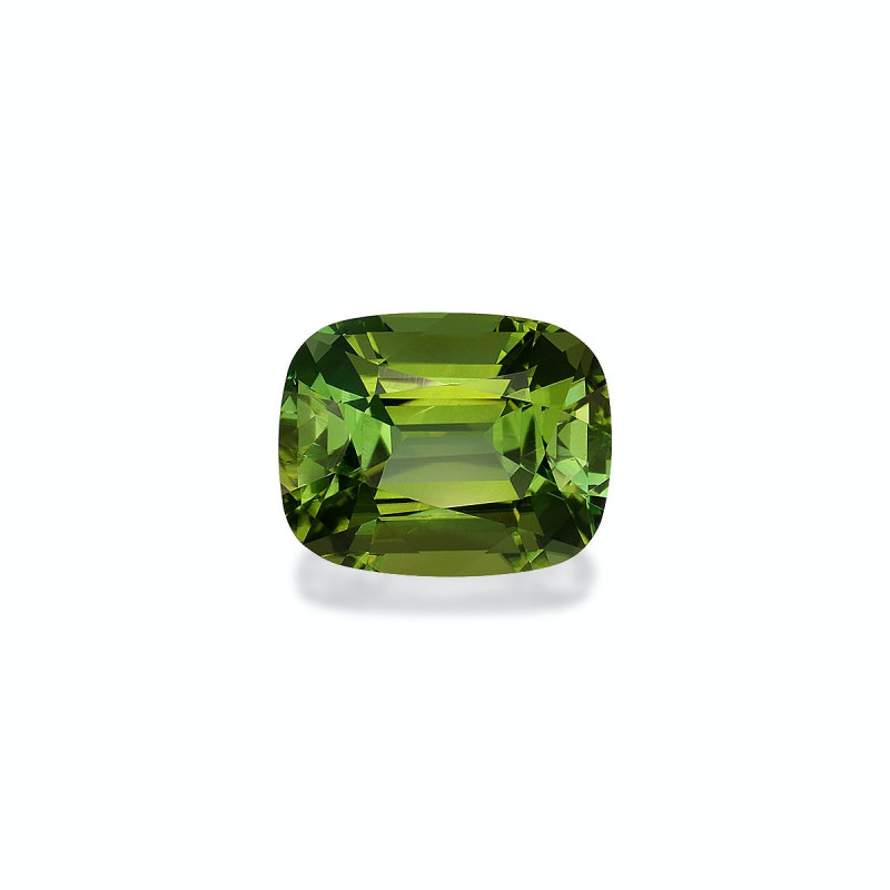 CUSHION-cut Green Tourmaline Pistachio Green 5.88 carats