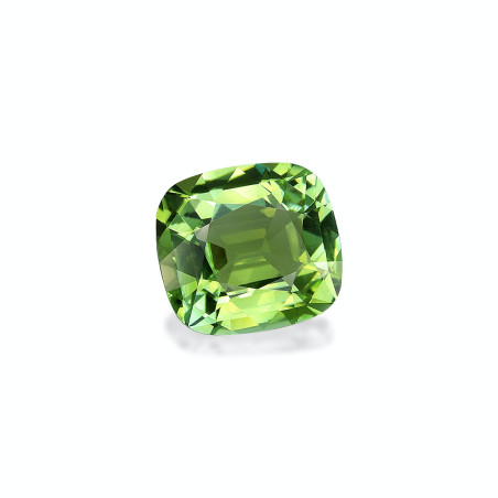 Turmalina Verde taille COUSSIN Vert Pistache 10.90 carats