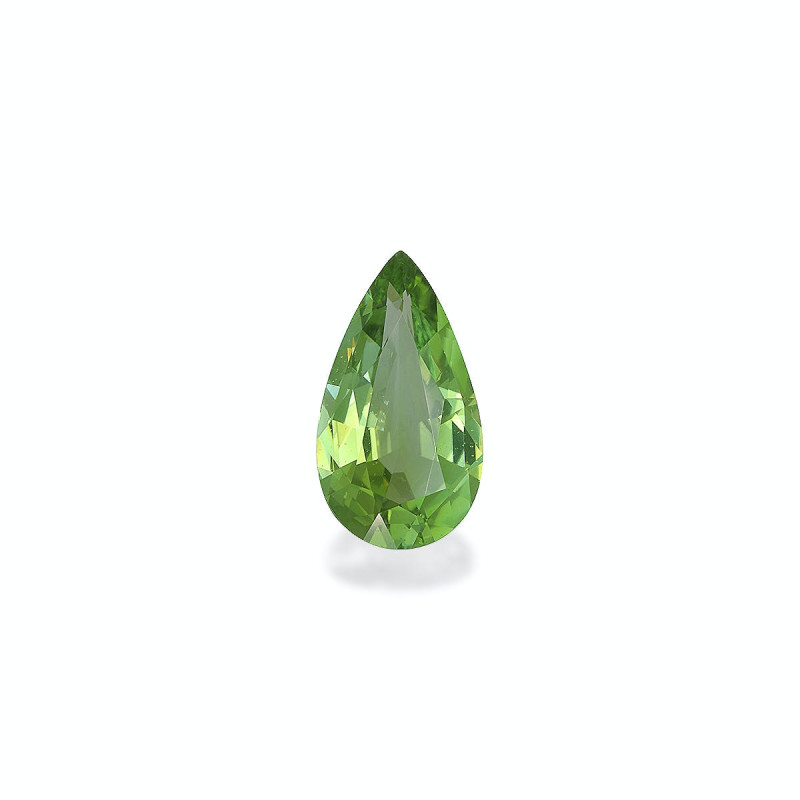 Tourmaline Verte taille Poire Lime Green 10.07 carats