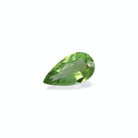 Pear-cut Green Tourmaline Lime Green 10.07 carats