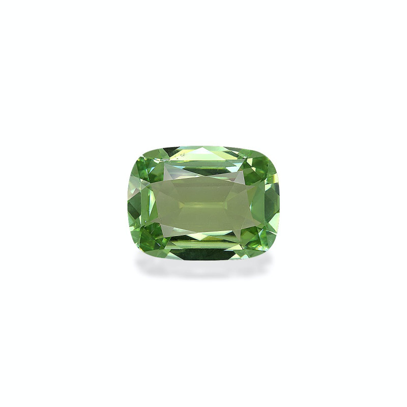 CUSHION-cut Green Tourmaline Pistachio Green 9.12 carats