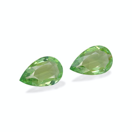绿色电气石 taille 梨子 开心果绿 17.51 carats