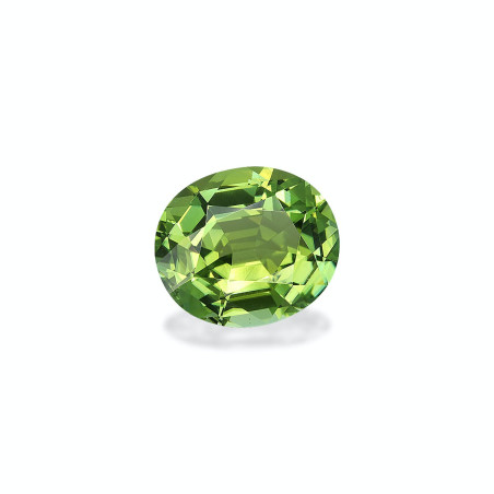 OVAL-cut Green Tourmaline Pistachio Green 8.94 carats