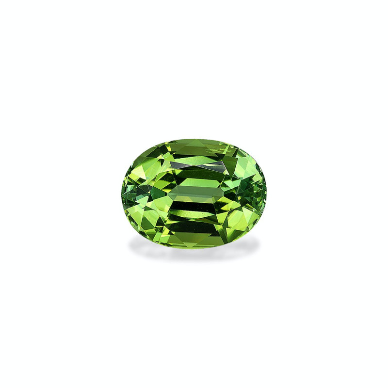 OVAL-cut Green Tourmaline Green 9.31 carats