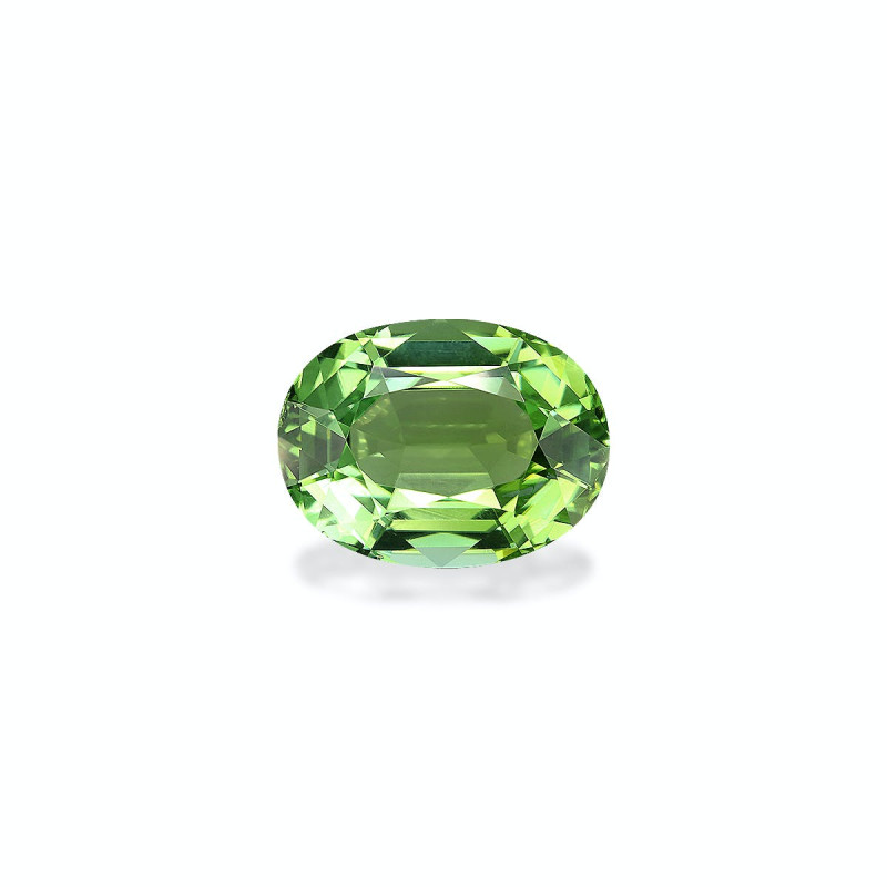 OVAL-cut Green Tourmaline  7.46 carats