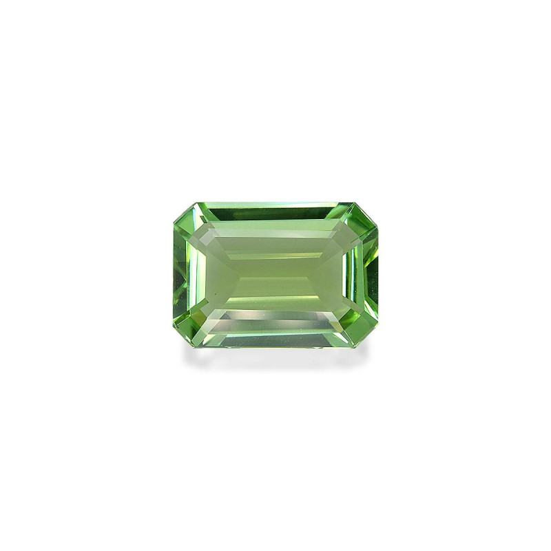 RECTANGULAR-cut Green Tourmaline  6.60 carats