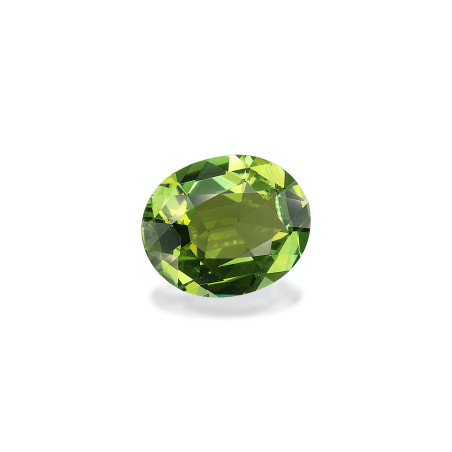 绿色电气石 taille 椭圆形 青柠绿 5.29 carats