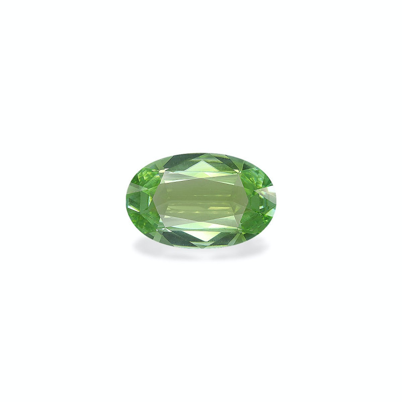 OVAL-cut Green Tourmaline Green 5.49 carats