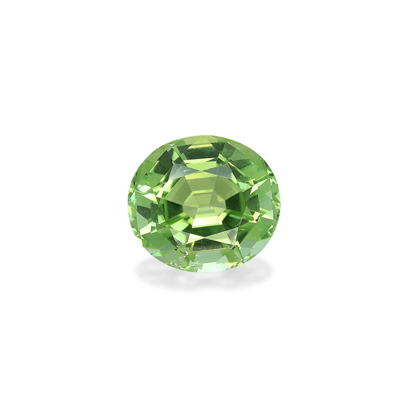 OVAL-cut Green Tourmaline  5.71 carats