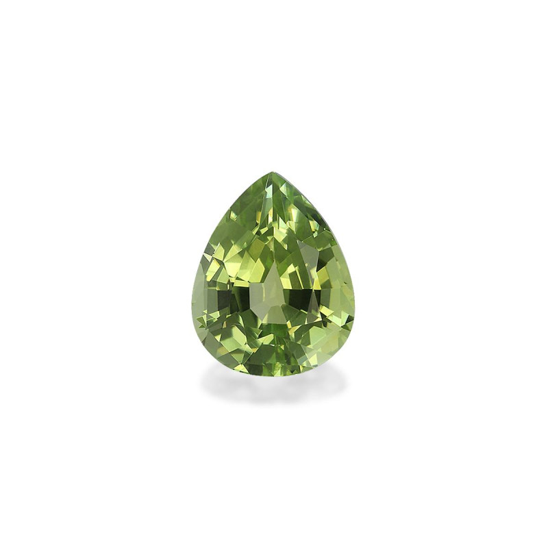 Tourmaline Verte taille Poire Lime Green 2.54 carats