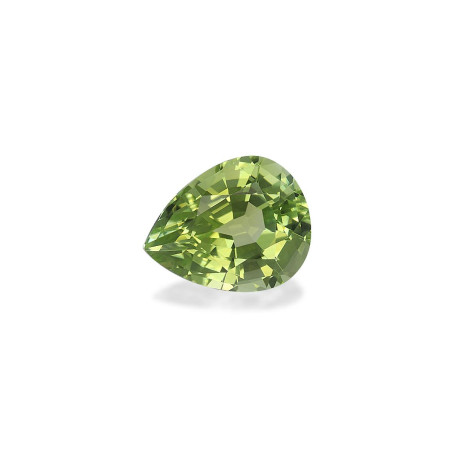 Pear-cut Green Tourmaline Lime Green 2.54 carats