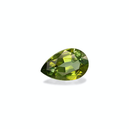 Turmalina Verde taille Poire Forest Green 1.95 carats