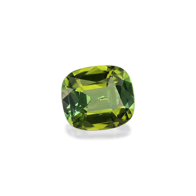 CUSHION-cut Green Tourmaline Moss Green 2.35 carats