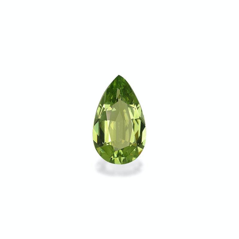 Tourmaline Verte taille Poire Lime Green 2.69 carats