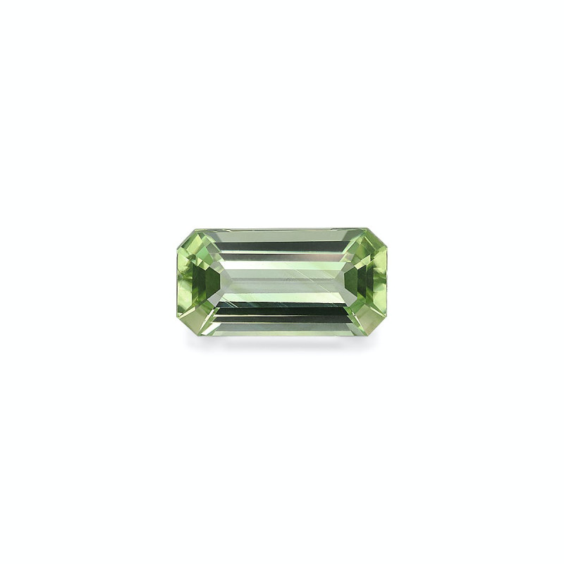 RECTANGULAR-cut Green Tourmaline Green 2.62 carats