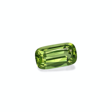 橄榄石 taille 靠垫 青柠绿 6.28 carats